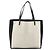 CHANEL Let's Lemon Tote Bag Canvas Beige Silver CC - vista 2