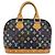 LOUIS VUITTON Monogram Multicolor Alma Hand Bag Black M92646 LV - vista 2