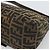 FENDI Zucca Canvas Mamma Baguette Shoulder Bag Brown Silver - vista 16