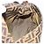FENDI Zucca Canvas Mamma Baguette Shoulder Bag Brown Silver - vista 19