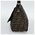 FENDI Zucca Canvas Mamma Baguette Shoulder Bag Brown Silver - vista 4