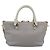 Chloé Chloe Handtasche Leder 2way Grau Gold - Ansicht 2