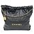 Chanel Borsa in metallo nero e oro di