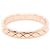 Chanel Anello Mini Coco Crush in Oro Beige e Oro Rosa Marrone