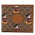 Gucci Cartera Brown Supreme Canvas GG Logo Mickey Mouse Print Castaño - vista 2