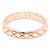 Chanel Anello Mini Coco Crush in Oro Beige e Oro Rosa Marrone - vista 3