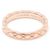 Chanel Anello Mini Coco Crush in Oro Beige e Oro Rosa Marrone - vista 4