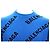 Balenciaga Oversized Wollstrickpullover mit kontrastierendem Allover-Logo und Rundhalsausschnitt Blau - Ansicht 2