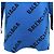Balenciaga Oversized Wollstrickpullover mit kontrastierendem Allover-Logo und Rundhalsausschnitt Blau - Ansicht 4