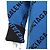 Balenciaga Oversized Wollstrickpullover mit kontrastierendem Allover-Logo und Rundhalsausschnitt Blau - Ansicht 5