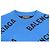 Balenciaga Oversized Wollstrickpullover mit kontrastierendem Allover-Logo und Rundhalsausschnitt Blau - Ansicht 9