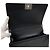 Chanel Boy Large Schultertasche aus Lammleder mit Vintage-Silberkette Schwarz - Ansicht 5