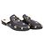 Gucci Mule Loafer da donna Prince Town con ricamo Horsesbit Nero - vista 3