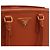 Prada Saco Tote e de Ombro Saffiano Lux Laranja - vista 12
