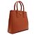 Prada Saco Tote e de Ombro Saffiano Lux Laranja - vista 3