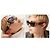 Miu Miu Gafas de sol Cat Eye Bold Black Acetate Big Logo Decoration Negro - vista 3