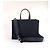 Givenchy Bolso Tote Pequeño de Lona Negro - vista 3