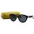 Gucci Occhiali da sole da donna Cat Eye Round Logo GG placcati oro nero - vista 7