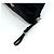 Prada Nylon-Clutch mit Dreieckslogo Schwarz - Ansicht 22