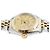 Rolex Datejust Damenuhr mit champagnerfarbenem Zifferblatt Golden - Ansicht 11