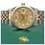 Rolex Orologio Automatico da Uomo Datejust Champagne Gold Diamond D'oro - vista 22
