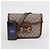 Horsebit 1955 Gucci Borsa a tracolla piccola Horsebit GG Marrone - vista 9