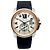 Orologio da uomo Calibre De Cartier in oro rosa combinato