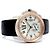 Orologio da uomo Calibre De Cartier in oro rosa combinato - vista 21