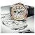 Orologio da uomo Calibre De Cartier in oro rosa combinato - vista 25