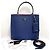 Prada Borsa a secchiello Saffiano Panier Borsa a tracolla Blu