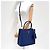 Prada Borsa a secchiello Saffiano Panier Borsa a tracolla Blu - vista 4