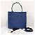 Prada Borsa a secchiello Saffiano Panier Borsa a tracolla Blu - vista 8