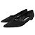 Manolo Blahnik Ballerine Mary Jane in camoscio nero