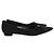 Manolo Blahnik Ballerine Mary Jane in camoscio nero - vista 3