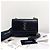Autre Marque Mini Crossbody-Tasche mit Kette Schwarz mit silberner Hardware - Ansicht 4