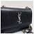 Autre Marque Mini Crossbody-Tasche mit Kette Schwarz mit silberner Hardware - Ansicht 8