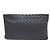 Bottega Veneta Clutch in mesh Intrecciato Nero