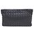 Bottega Veneta Clutch in mesh Intrecciato Nero - vista 3