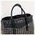Miu Miu Borsa Tote Biker Punching Borsa a Tracolla Nera Nero - vista 4