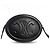 Céline Mini Bolsa Tiracolo Oval Pulse Triomphe em Pele de Vitelo Preta Preto