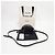 Céline Mini Bolsa Tiracolo Oval Pulse Triomphe em Pele de Vitelo Preta Preto - vista 10