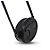 Céline Mini Bolsa Tiracolo Oval Pulse Triomphe em Pele de Vitelo Preta Preto - vista 6