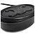 Céline Mini Bolsa Tiracolo Oval Pulse Triomphe em Pele de Vitelo Preta Preto - vista 8