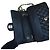Chanel Borsa Classic Medium Flap in pelle d'agnello con catena dorata Nero - vista 17