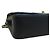 Chanel Borsa Classic Medium Flap in pelle d'agnello con catena dorata Nero - vista 6