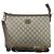 Gucci Borsa Messenger Clutch GG Supreme Interlocking Marrone - vista 2