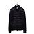 Moncler Gesteppter Tricot-Strickcardigan in Schwarz