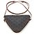 Céline Bolsa Tiracolo Triangle Tan Marrom - vista 2