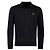 Ralph Lauren Embroidered Half-Zip Sweatshirt Black