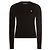 Ralph Lauren Strickpullover für Damen in Schwarz mit Pony-Stickerei